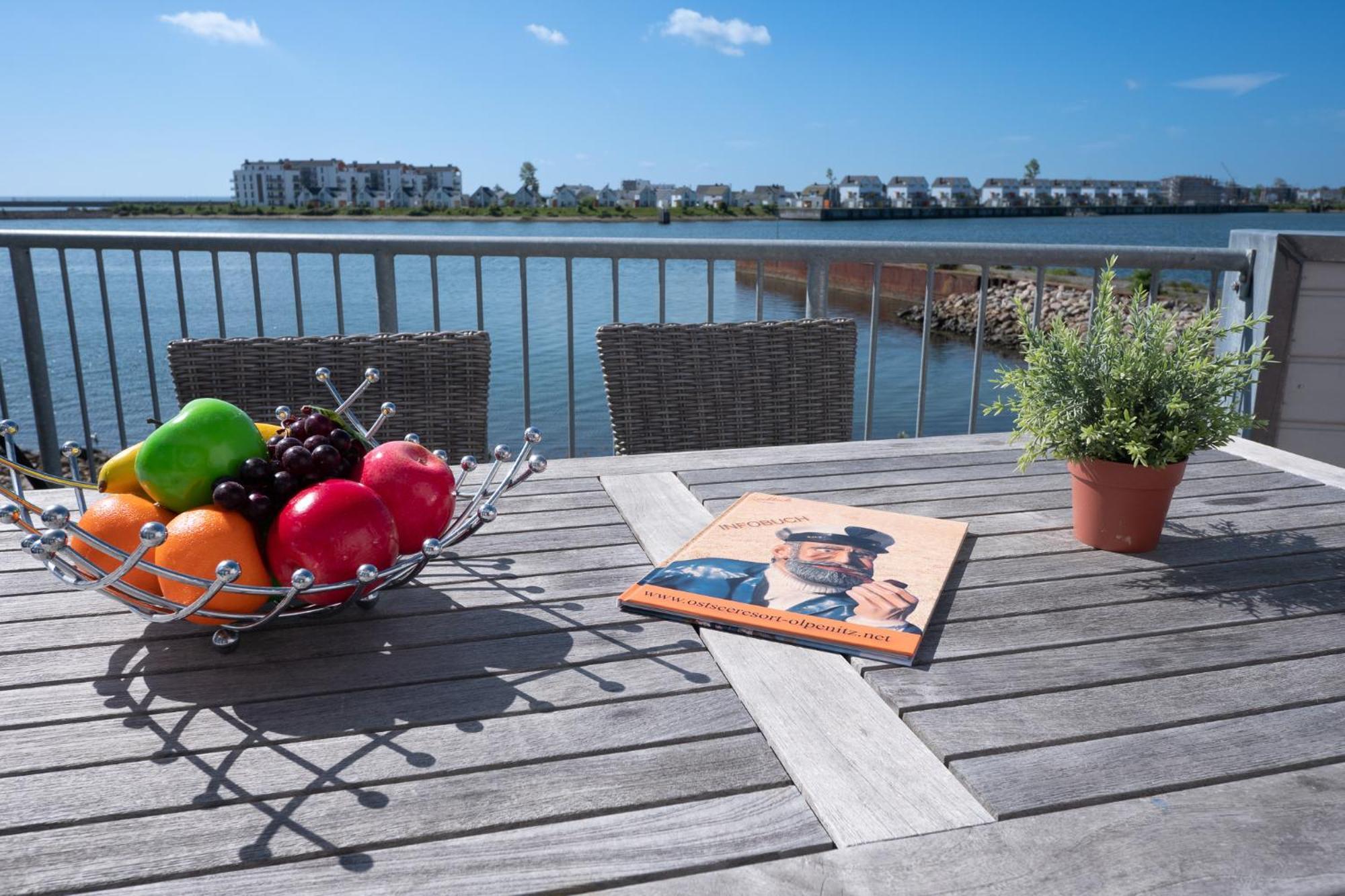 Maisonette Fewo Ostseeflair By Seeblick Ferien Oro, Erste Wasserreihe, E-Saeule ออลเพนิทซ์ ภายนอก รูปภาพ