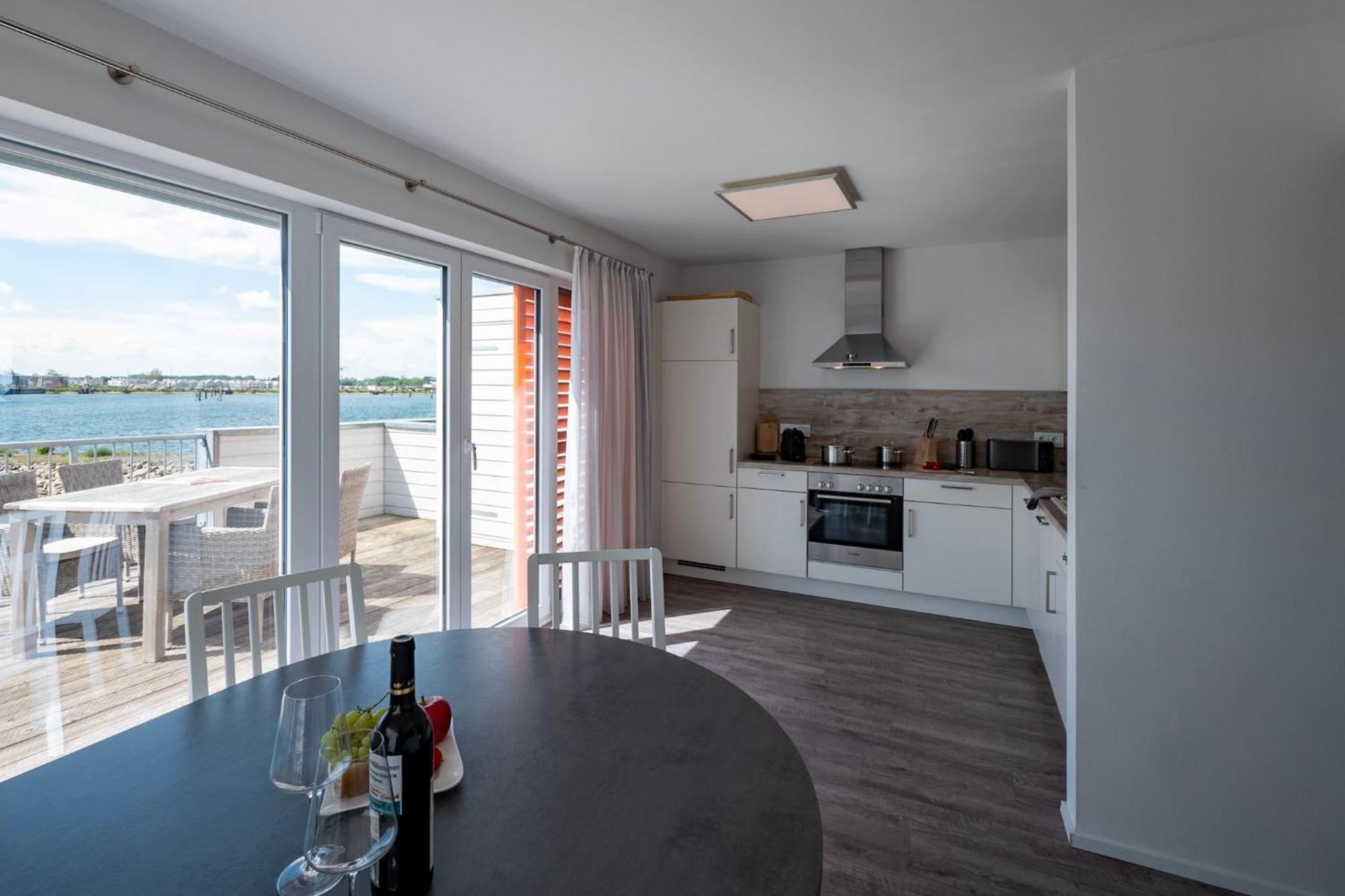 Maisonette Fewo Ostseeflair By Seeblick Ferien Oro, Erste Wasserreihe, E-Saeule ออลเพนิทซ์ ภายนอก รูปภาพ