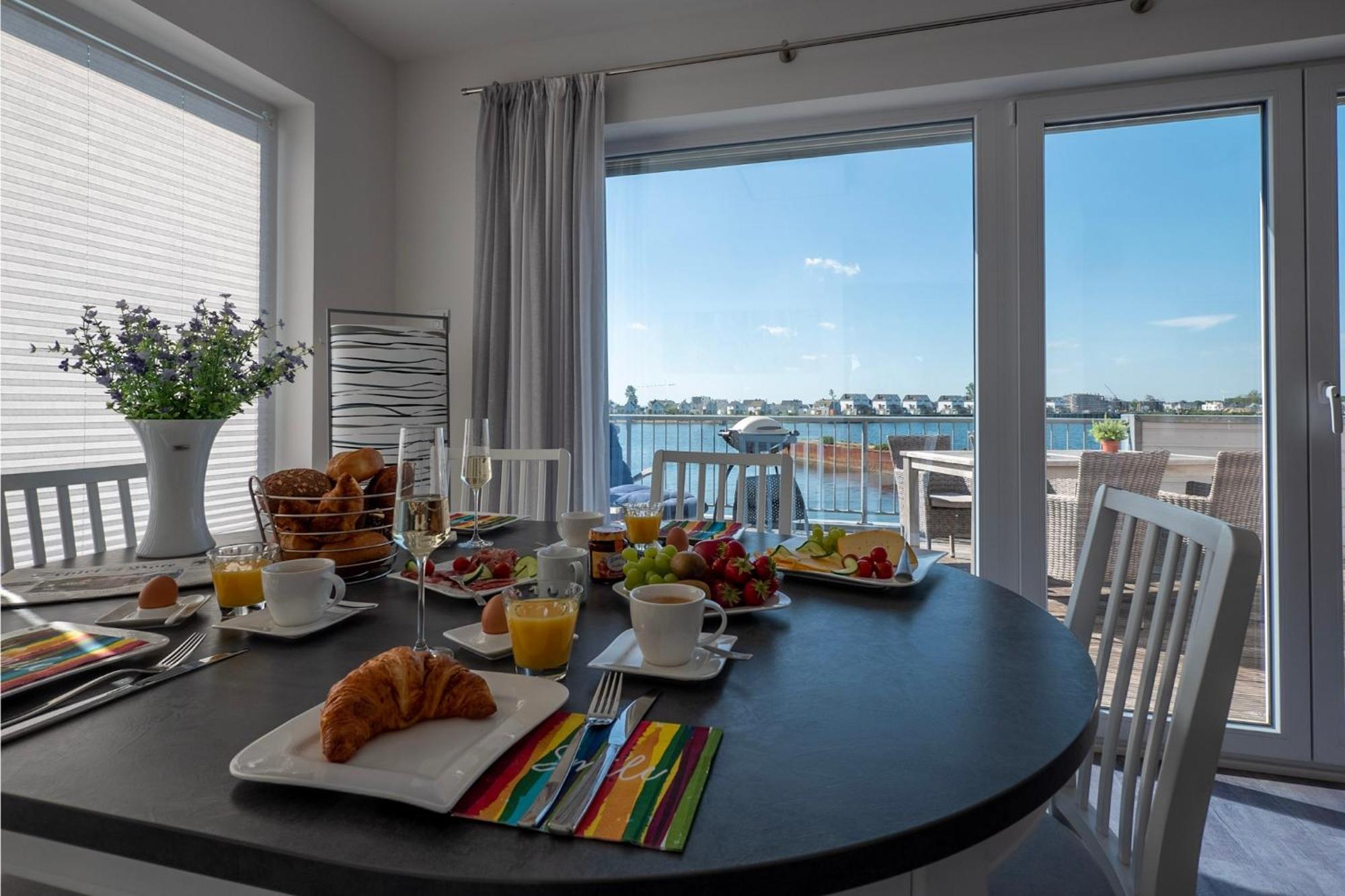 Maisonette Fewo Ostseeflair By Seeblick Ferien Oro, Erste Wasserreihe, E-Saeule ออลเพนิทซ์ ภายนอก รูปภาพ