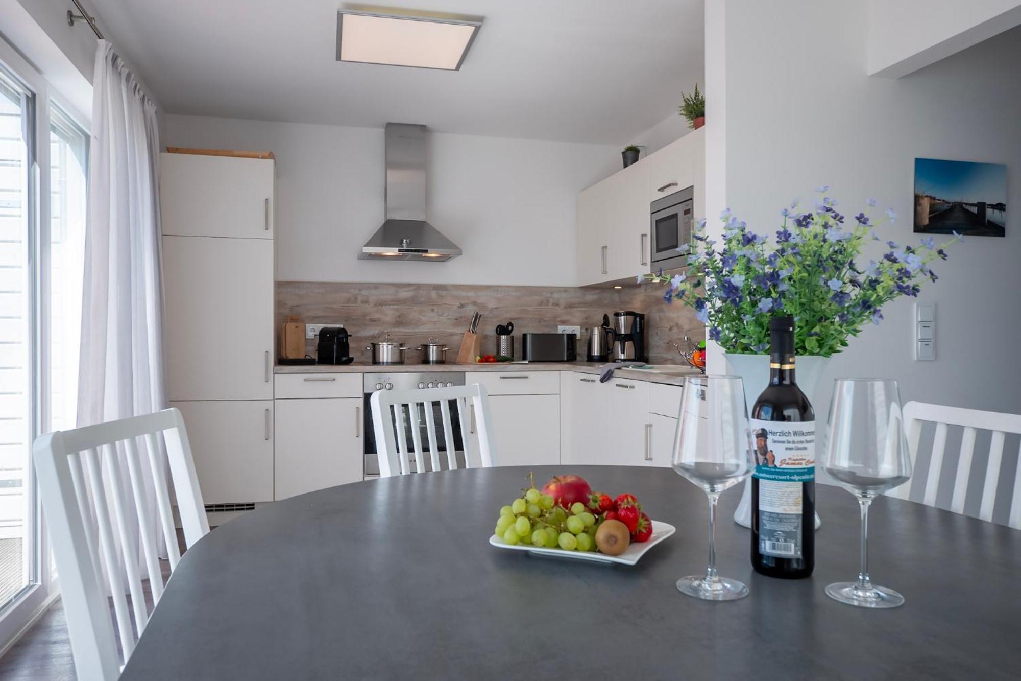 Maisonette Fewo Ostseeflair By Seeblick Ferien Oro, Erste Wasserreihe, E-Saeule ออลเพนิทซ์ ภายนอก รูปภาพ
