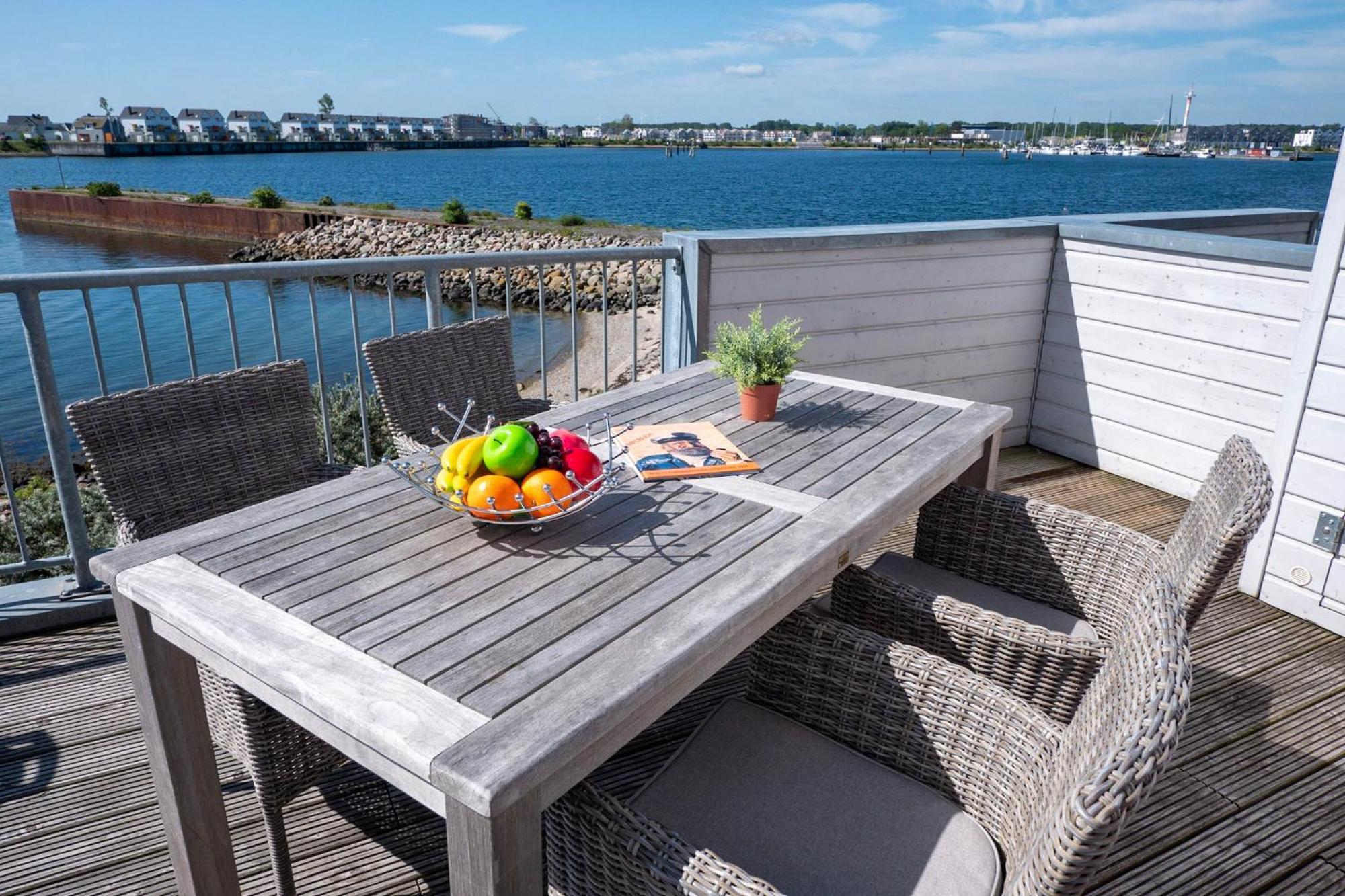 Maisonette Fewo Ostseeflair By Seeblick Ferien Oro, Erste Wasserreihe, E-Saeule ออลเพนิทซ์ ภายนอก รูปภาพ